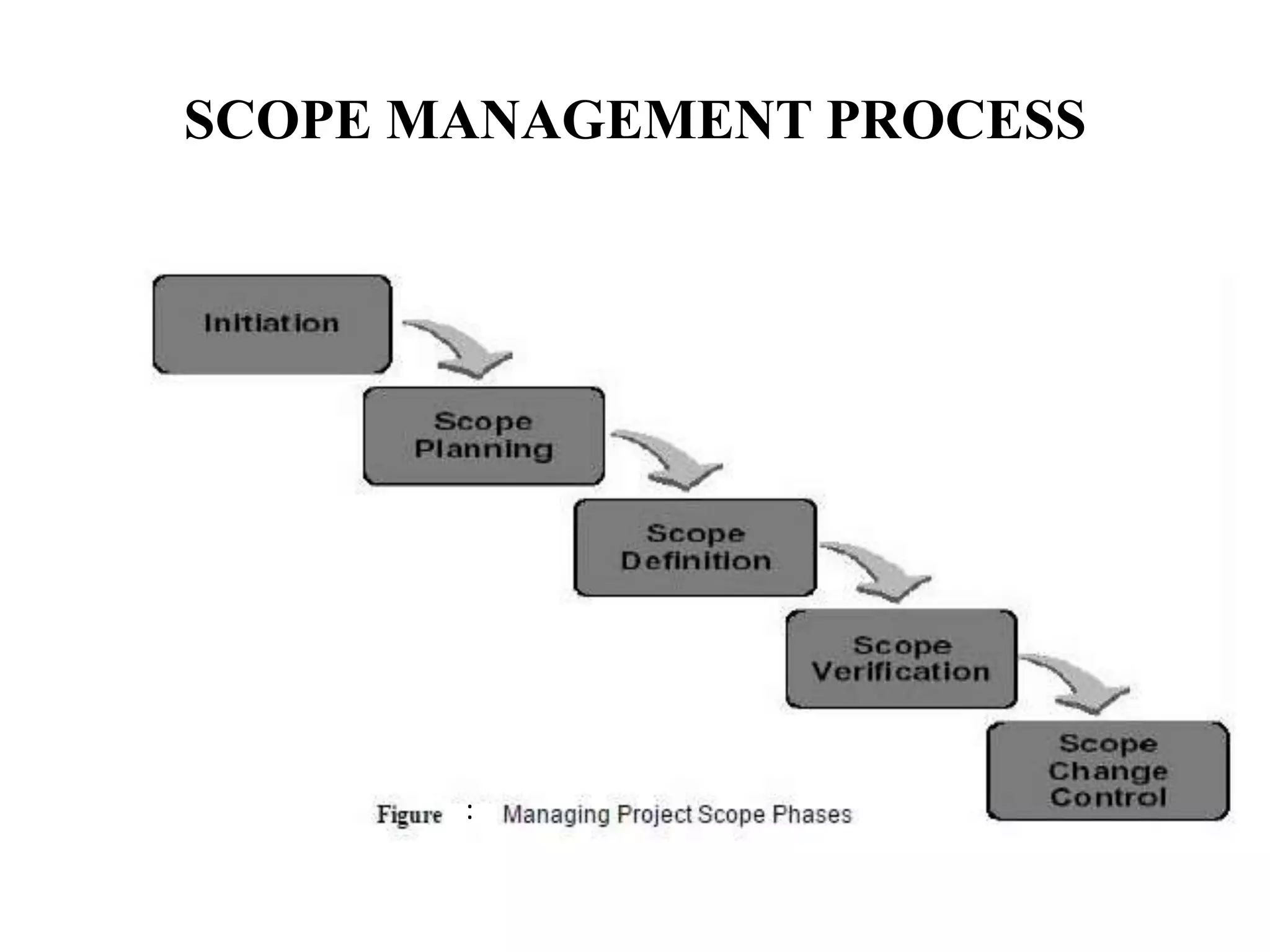 SCOPE MANAGEMENT PROCESS
:
 
