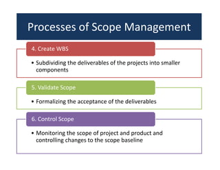 Project scope management 2 | PDF