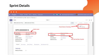 Serpentcs Project scrum agile portal -SerpentCS Odoo Gold Partner | PDF