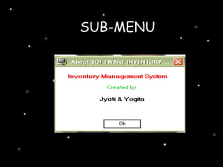 SUB-MENU 