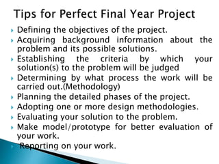 Project Guidance Seminar for Civil Engineering final year students | PPTX
