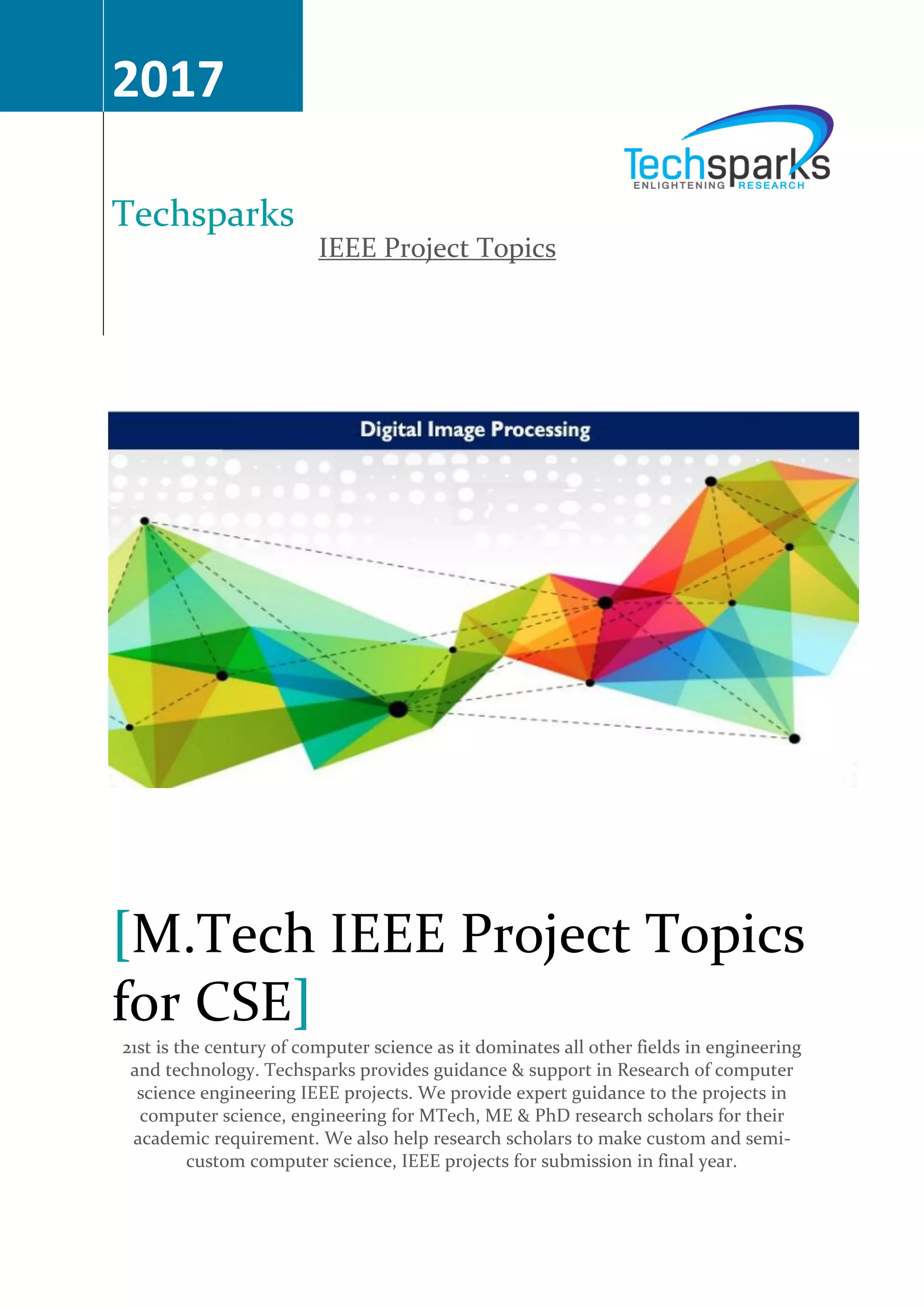 IEEE Projects for CSE | PDF