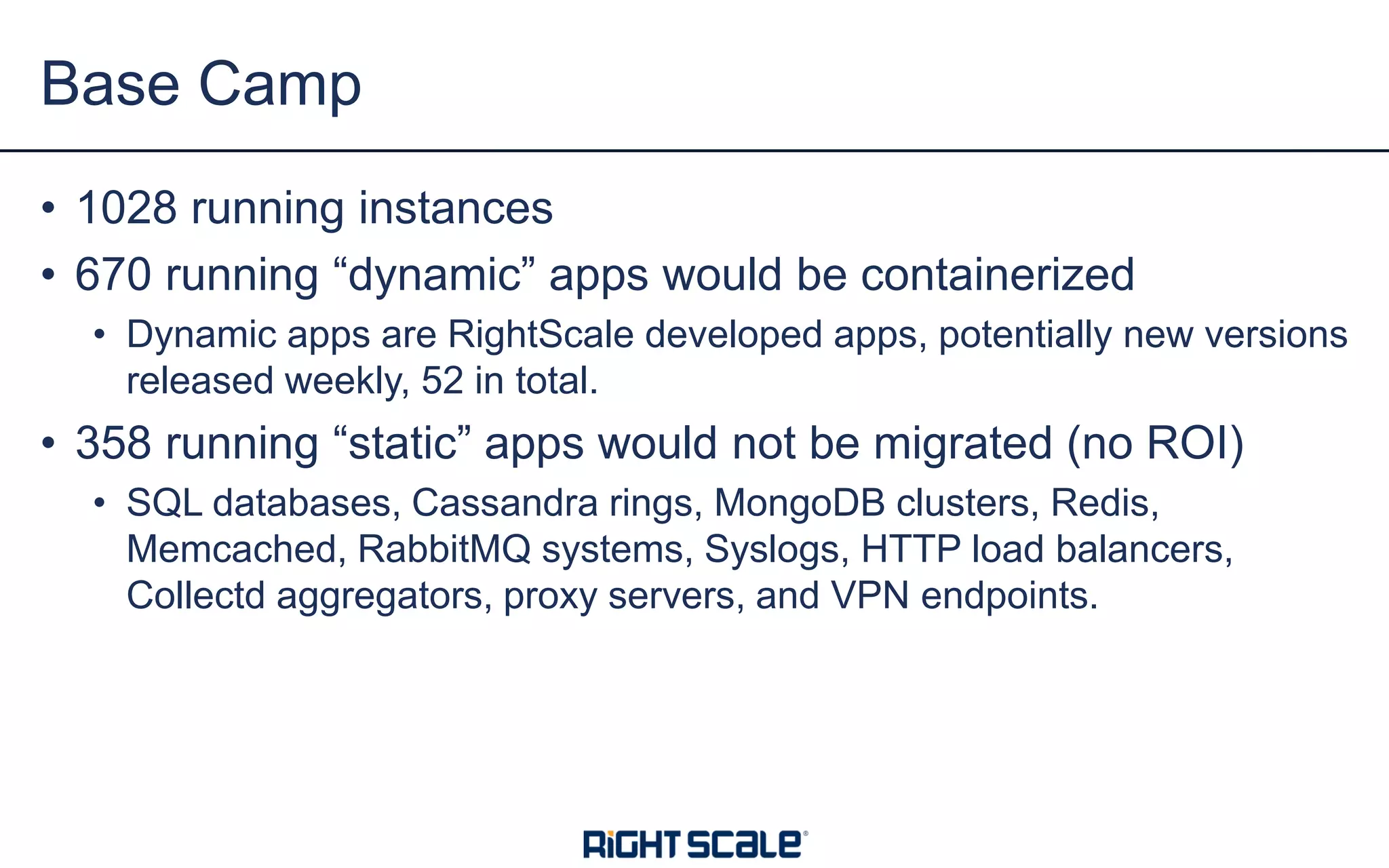 Project Sherpa: How RightScale Went All in on Docker | PDF