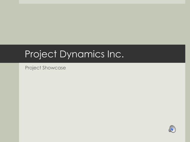 Project Showcase | PPT