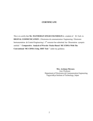 Project sinopsis final M.TECH ( PDF FILE )