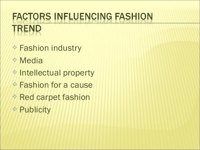 Chronological development of fashion trend worldwide