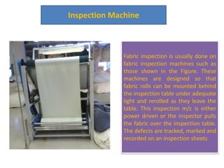 An investigation on the inspection of grey & finished knit fabric in ...