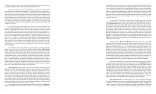tor”. Where appropriate then, narrator and author are absolutely inseparable, giving his work          corresponds to the classic tripartite division: presentation, knot and denouement. The silence
an autobiographical free-from-inhibitions nature which characterizes it.                               before and the silence after evolve from a wonderful central theme, one of the most elaborated
                                                                                                       works carried out by the author so far and which he himself defines as “inverse sonorous lands-
         When presenting such a contrasting and consolidated trajectory as his, which in some          cape”. It is based on the musical piece of Stockhausen, Kavierkonzert IX, what gives internal
way heads here a luck of private option followed in a very distinct way by successive genera-          sense to its repetitions and shapely elements, as well as to the structure of triptych. Once again,
tions, I have chosen to select a group of drawings (unpublished to date and frankly amusing)           the artist pulls from an intellectualized position greatly considering the meta-linguistic aspects
which, like literary illustrations or primitive comic strips, explain their own meaning by means       themselves of the representation (here, the relationship between music and picture, the search
of captions at the foot of each image. The critic eye of this prestigious artist is summarized with    of their respective notational systems), having the narrative sense in regard to the showiness
great irony and a pinch of torture with regard to clichés, ticks, nonsense, tolerated by everyone      as the main character.
around them every day in the contemporary art circle. Refreshing, and once more brave, it will
surely surprise more than one of the many who follow his work closely and it especially will                     As an alternative to this sharp way of dividing the story and its visible pre-eminence,
not leave the youngest indifferent, often generally close to their own poetics rather than with        without a doubt of conventional tradition, the group made up of Paco Mesa (Granada, 1969)
colleagues closer in age.                                                                              and Lola Marazuela (Segovia, 1970), propose almost a life-story (road movie on the one
                                                                                                       hand, adventure novel on the other) which implies erasing the edges of the plane of classic
         In a second generational plane I have relied on the work of three very different ar-          representation definitively and extending it toward the limits of particular existence, where
tists. First, Curro González (Seville, 1960), symbolically represents here the clarity and             the experience of the landscape becomes decisive, in its widest sense. A taste of that ambitious
intelligence with which he was received on behalf of the promotion following the conquests             project will be brought to Lisbon on which they have already been working for years and will
centered around the liberation of the narrative space from that first post avant-garde wave.           predictably still take them a lot more time. It means traveling around the world following a
The artist from Seville has prepared a specific piece for this occasion bringing back cer-             drawing, an imaginary line, an ideal: the earth’s parallel 45º25’N. Meanwhile, a trace of me-
tain interests of his own already used in the eighties. The lineal development of such a story         tallic plates are left behind them which mark out their long journey approximately every 100
fragments into individual scenes which do not lead to sequences. On the other hand, these              kilometers, accompanied in the exhibiting spaces where they present by the testifying proof
same “stills” or “vignettes” evade with all conscience the choice of the mythical pregnant             (like fuit hic often seen in Flemish paintings) providing photography around the chosen enclave
moment, organizing the order of the story as a group of blinks, a stuttering expression, a             and the directions of a GPS.
shaky journey, but directed toward a predetermined conclusion. To the point of excess (its
own production causes us to reflect on the overflow of that seen), the artist once again de-                    Along with this pair, Juan Carlos Bracho (La Línea de la Concepción, Cádiz, 1975)
mands a will that art should communicate something which goes beyond its own specific                  represents here the enormous distancing from the point of initial question that we have mentio-
nature as language.                                                                                    ned in the beginning, they have found the post-conceptual practices among their generation. If
                                                                                                       the ideal avant-garde equation “art = life” is still maintained as poetic work in progress in the
          The frequency of vivid and proliferate imaginary images, sometimes inscrutably               previous case, here we can only talk about a conscious and ironic drill by which the process, the
folded, is the point of contact of this artist with his generational colleague, Pablo Milicua          guidelines of its development, the norms or the analytical rigor (so characteristic of this type
(Bilbao, 1960), whose excessively meticulous collages are on the lines of Paul Citroen’s in the        of art of the seventies), turn into odd habit or whims. Without a clear history, story or moral,
decade of the twenties, Pere Català Pic in the thirties, and the most recent ones of Jess or Pe-       the systematic behavior of this artist is the antechamber to a world of not repressed evocations
trantoni. In these pieces, the referential point of origin breaks up, becoming unrecognizable,         which push the spectator toward the boundaries of a fusion with the sublime of a neo-romantic
but not because of that, it can get carried away, as was predicted by the entropy. The world in        kind and with the ornament, insofar as exaggerated expansion of what at first is secondary. The
his hands is reorganized in a fantastic way and, by means of tiny facets, but yet feasible, plau-      screen or sequential articulation of the whole process turns into, in effect, waste which does not
sible, it seems again habitable. The pieces of the original story, multiplied to infinity, drag its    necessarily aim to have center or perimeter, beginning or end, presentation or outcome.
fragment character before detail (everything is said in absentia), and the result has something
exceptionally fertile, of generous abundance of saying, seeing, doing which, as is customary in                Surely more representative of the fascination endured by his generation in relation to
the creations of the underground, it embraces the whole plane of representation in a complete          the audiovisual means and in general with the media, it is the work of Rodrigo Martín Frei-
horror vacui, in the triumph of the grotesque and ornate baroque.                                      re (Seville, 1975), who will raise a tower-altar of Babel above the tops of the highest stands of
                                                                                                       our Project Rooms. Chaotic, labyrinthine, large and rambling, insecure construction of a pop
         Curro Ulzurrum (Madrid, 1959), is only a little younger than the disappeared Juan             feeling which from its height gives off yet a hypnotic message but when all is said and done
Muñoz (born in 1953), the great promoter of narrative sculpture around since the mid eighties.         indecipherable (or better said: untranslatable), as an accurate metaphor of the latent plane,
The work of the artist here, on his behalf, assumes by means of the fragility of his own sta-          although permanently connected to publicity, signs and merchandising of our post-capitalist
ge work how precarious enunciated speech is. Elaborated with poor materials and completely             societies. Reinforced image, from an empty plane in the last instance; pure channel (open)
unknown to the great academic tradition of the discipline (such as small branches and twigs,           which is not crossed but rather a game of signals without guessing correctly; or what is the
down feathers, twine string, pieces of wood, wasps’ nests, all types of broken things, etc.), it       same: a brilliant way of telling (make evident, on stage) that which is gloomy and is told to us
seems, in effect, that an ethic symmetry exists between the humbleness of that corpus raised by        without pause and we cannot respond without looking with the peripheral glance.
the most modest means, and the “noble simplicity and serene greatness” of what is communi-
cated in an abstract form; as for example that “lies are built”. Here, the chosen figure for that is            José Luis Serzo (Albacete, 1977) is found here as a direct counterpoint to this type
the discrete metaphor of some forms built by man: a bridge, as it happens; even though a watch         of strategy ambiguously critical with the present. Among the artists of his age, he is surely an
tower would work; the outline of a factory, a chair or a swing…                                        exceptional case, and because of this especially interesting. Without any bias, and gifted with
         Continuing, we find ourselves with another generational period headed by Simon Za-            a notable virtuosity, his work opens with all types of techniques and disciplines: from painting
bell (Granada, 1970), who has deliberately carried out a series of paintings whose articulation        to video, installation to drawing, continuing with photography, digital animations, sculpture,

20                                                                                                                                                                                                      21
 