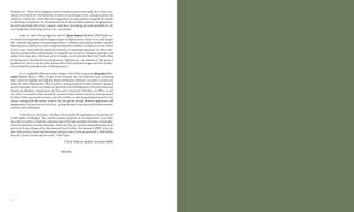 literature, etc. Owner of an imaginary world of enormous power and wealth, this creator arti-
culates series which are continued some to others in vast thematic cycles, aiming to provide the
world (yes, I said to the world) with referring positives serving as points of support for a future
re-launching of humanity. As a fundamental tool of this boundless ambition, megalomaniac,
the artist essentially tells stories: magical, marvelous, fascinating, but understandable for all,
even though they avoid being read in a one-way manner.

         Lastly we come to the youngest two selected. Juan Zamora (Madrid, 1982) builds mi-
cro-stories starting from small drawings on paper or digital screens, where we see half-human
half-animal beings appear, of astonishing existence, infinitely repeating the smallest and most
absurd gestures which never come to organize themselves neither in symbol or in story. There
is not a scene itself in this flat world and reduced to its minimum expression. In effect, sub-
mitted to inconceivable transformation, its insignificant characters, looking so grotesque and
tender at the same time, ridiculous and yet so fragile, do not articulate their story further than
the first gesture, from the first facial expression. And however, only announced, this opens in
hypothesis for all of us thanks to the domino effect of the individual image and of the installa-
tion starting from multiple works of differing nature.

         It is a completely different textual strategy to that of the young artist Alejandra Fre-
yman (Xalapa, Mexico, 1983), in spite of the closeness that her respective ways of drawing
show, based on fragility and seclusion, detail and fineness. However, in Lisbon I present her
under her other defining facet, that of painter, having prepared for this occasion a group of
specific paintings, where one realizes her particular way of telling stories of elevated emotional
tension and dramatic complication only from mere evanescent references. In effect, in her
case there is a constant theme around the narrative ellipsis which consists in carrying toward
the limit of the representation frame, and often further on, the determining elements for her
stories, coming from the intense world of her own private dreams. Between appearance and
disappearance she presents her story for us, perhaps because it was conceived between uncons-
ciousness and wakefulness.

          I will leave you here then, with these eleven models of organization of stories that art
is still capable of telling us. They are eleven plastic proposals of very mixed styles, as you have
been able to confirm. I think they represent some of the most exemplary formulas used by Spa-
nish artists from the seventies until today. I hope that this very selection and combination on my
part in the Project Rooms of the International Fair of Lisbon, this autumn of 2009, is but one
more kind of story; a brief story but intense taking us where it was not predicted, a little further
from the “silence which stalks the world”. That I hope.

                                                    Ó.A.M. [Palermo-Madrid, November 2009]


                                                 THE END




22                                                                                                     23
 
