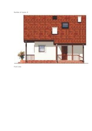 Number of rooms: 8
Front view
 