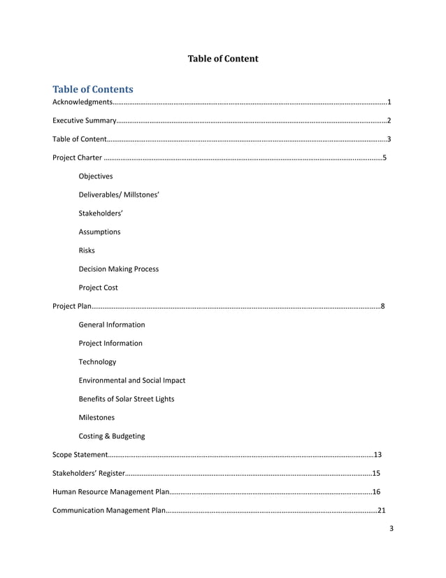 solar street light project report. PDF