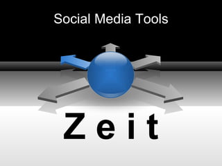 Social Media Tools Z e i t 