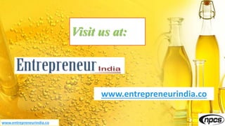Projects on Edible Oil Industry