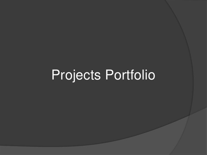 my projects