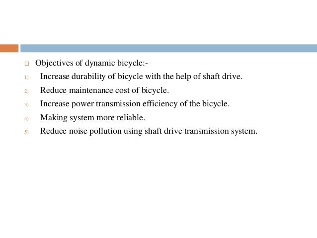 chainless bicycle ppt