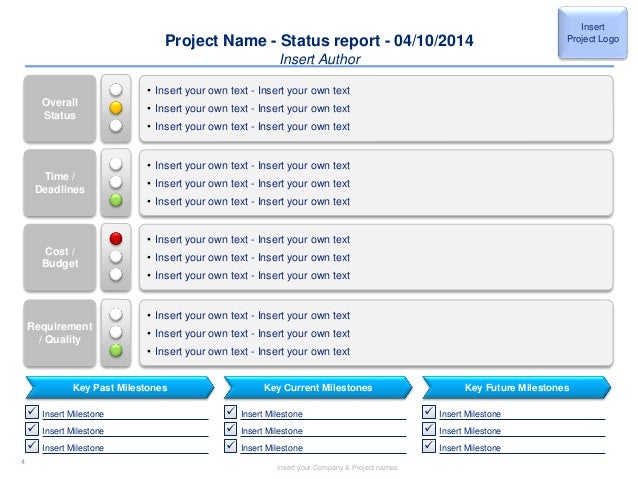 project status reports