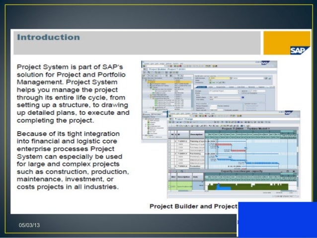 Project system overview