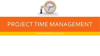 Project time management | PPTX