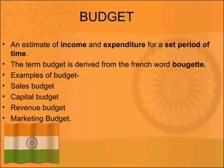 Budget | PPT