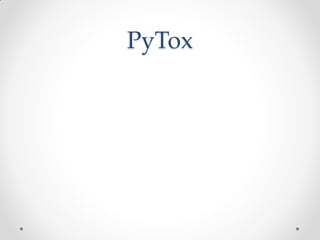 PyTox
 