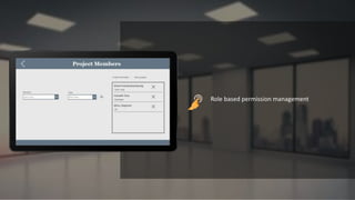Role based permission management
 