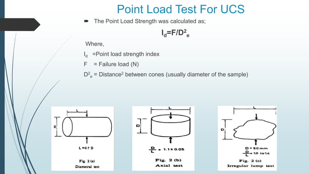 Schmidt Analysis Schmidt's Hammer Rebound Value Analysis for finding Uniaxial ...