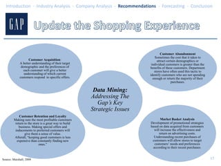  Personal care itemsSource: 2009 Form 10-KTarget markets:  Men