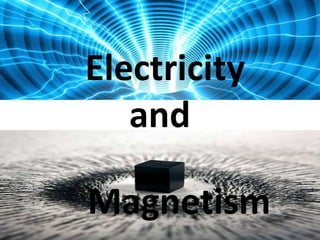 Electricity
   and

Magnetism
 