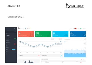 Theme
Sample of CMS 1
PROJECT UX
 