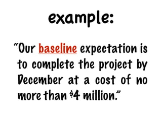 Support Baseline Example Project Vocab | PDF