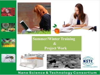 Summer/Winter Training
&
Project Work
 