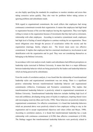 The Relationship between Leadership Style and Organizational Commitment ...