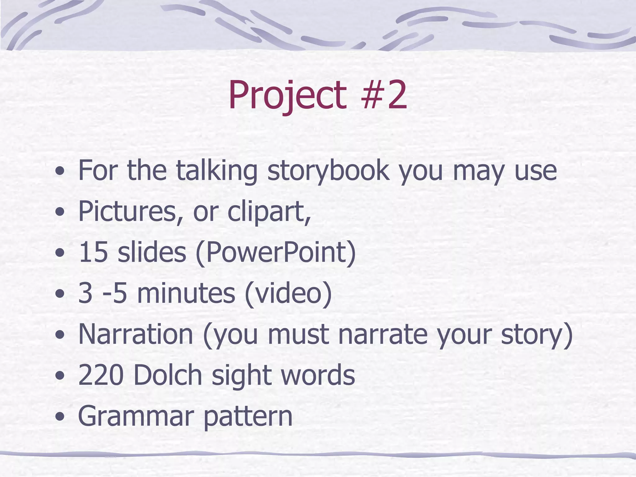 Project Work Assignment 2 | PPT
