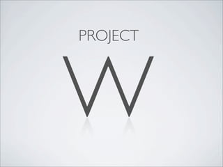 PROJECT
 