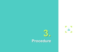 3.
Procedure
 