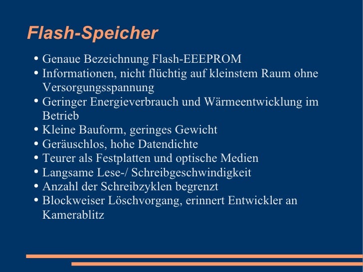 Projekt Hardware - Speicher