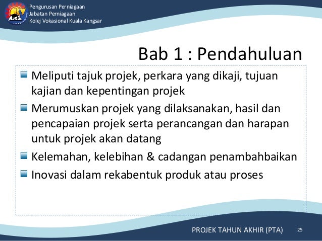 Projek Tahun Akhir Pta Ppn Kvkk