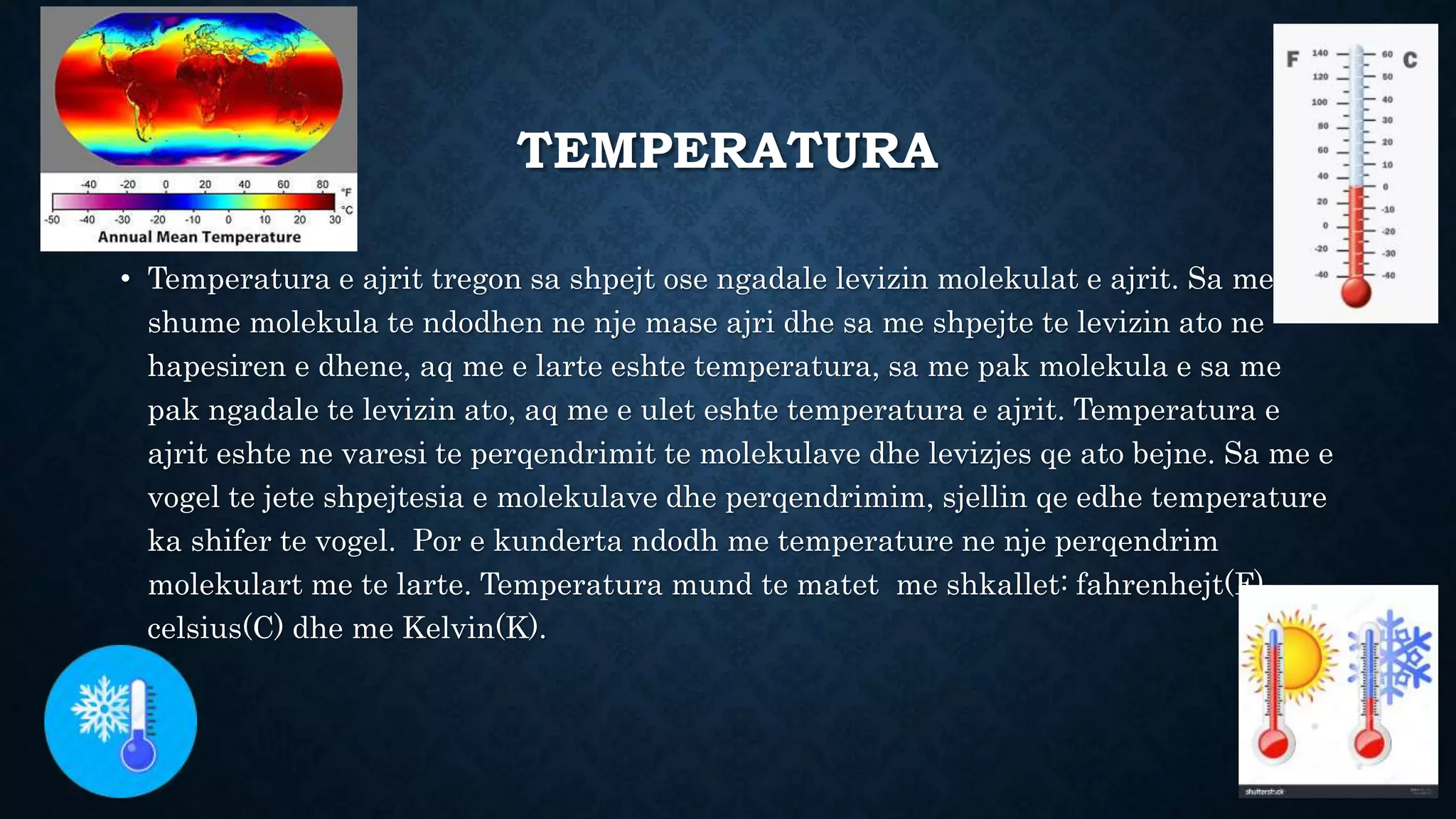 Projekt Fizik Parashikimi Motit dhe Shtypja Atmosferike | PPTX