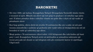 Projekt Fizik Parashikimi Motit dhe Shtypja Atmosferike | PPTX