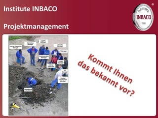 ®
Institute INBACO

Projektmanagement
 