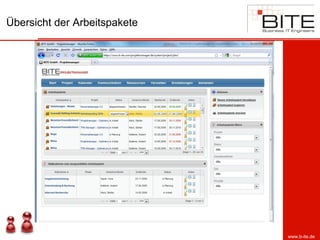 Übersicht der Arbeitspakete




                              www.b-ite.de
 