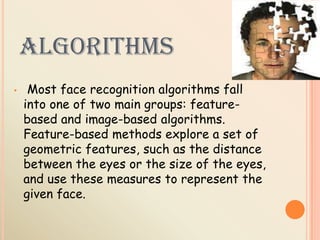 Face recognition and math | PPTX