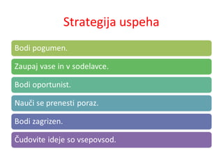 Strategija uspeha
 