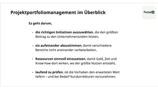 Projektportfoliomanagement im Überblick.pptx