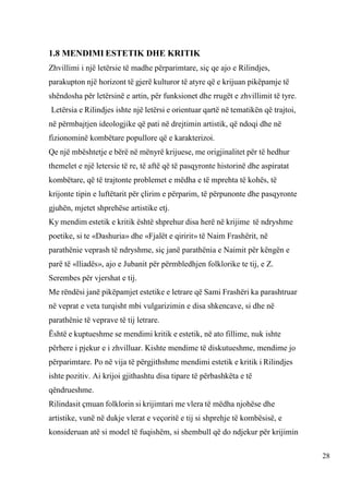 Letërsia e Rilindjes Kombëtare Libër Belsh | PDF