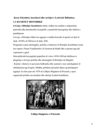 Letërsia e Rilindjes Kombëtare Libër Belsh | PDF