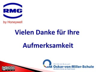 Vielen Danke für Ihre  Aufmerksamkeit 