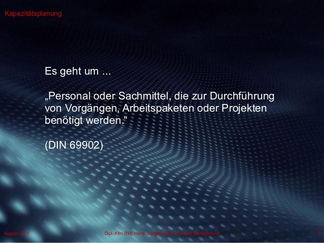 Projektstrukturplan - Netzplantechnik