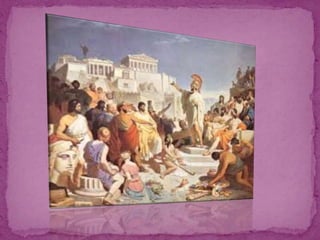  Muzika romake ishte e bazuar tërësisht në muzikën greke
dhe luajti një rol të rëndësishëm në shumë aspekte të jetës
roma...