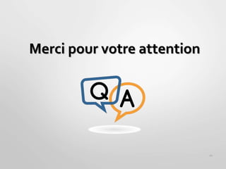 22
Merci pour votre attention
 